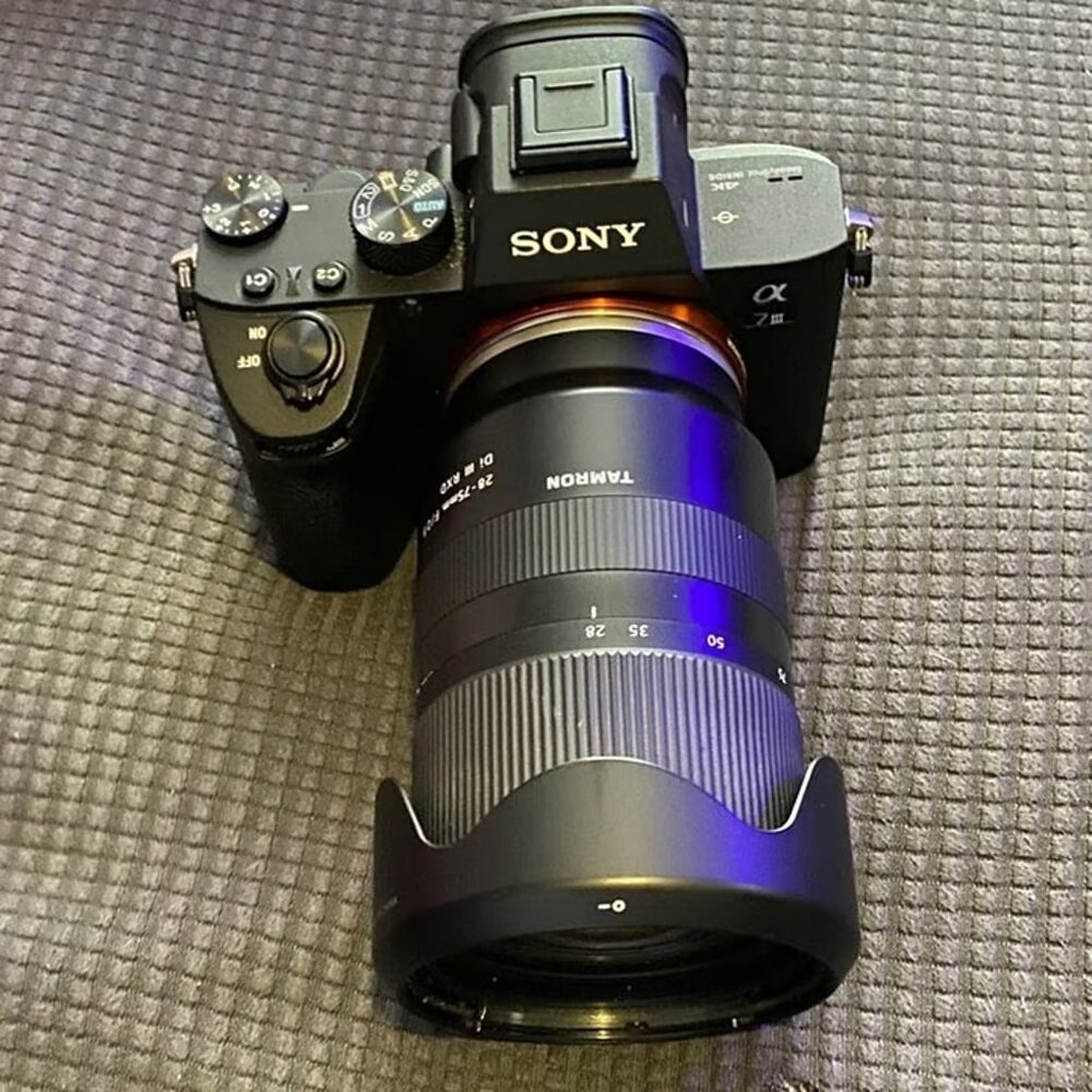 Sony Black a7 III Digital Camera BODY AND LENS